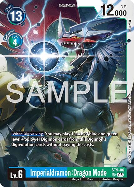 Imperialdramon Dragon Mode (ST9-06 SR)