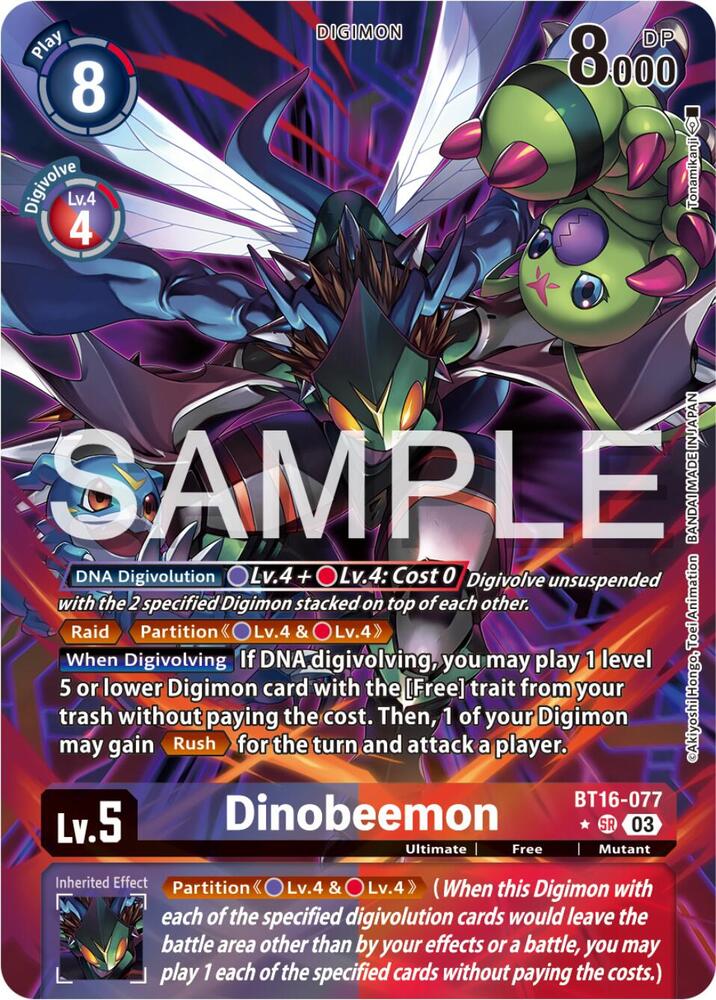 Dinobeemon (BT16-077 SR)